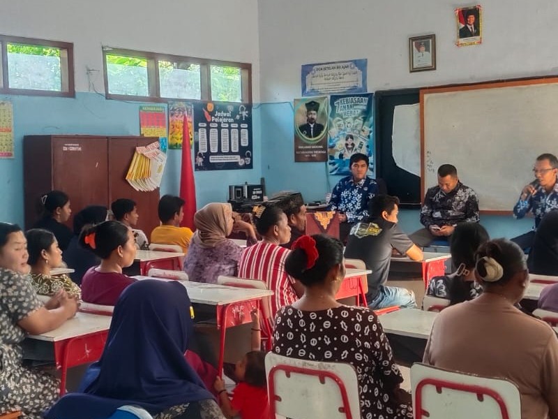 Sosialisasi SPMB SD Negeri 1 Curahsuri